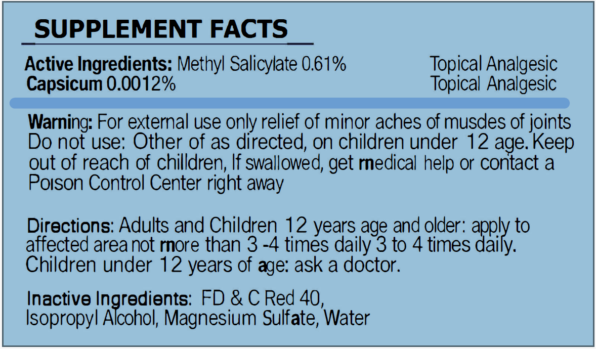 5 Minute Cramp Relief 2oz