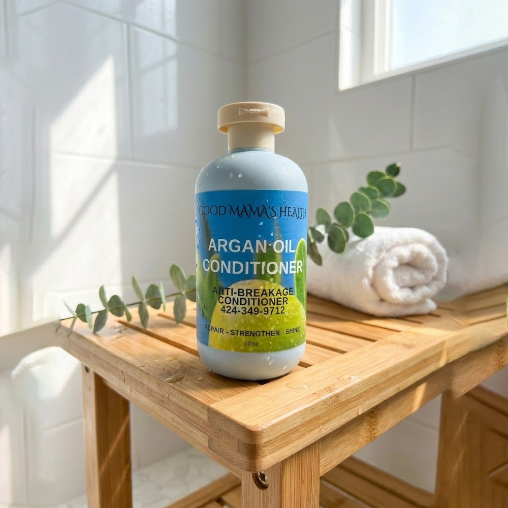 Good Mama's Health Argan Oil Rejuvenating Shampoo & Anti-Breakage Conditioner