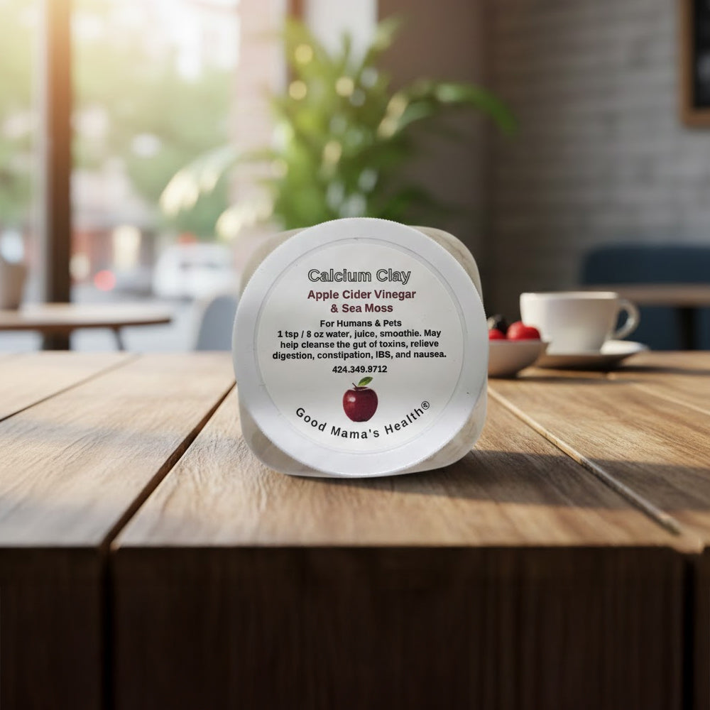 Calcium Clay with ACV 8oz (Sensitive Skin)
