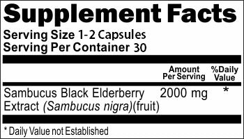 Elderberry Capsules