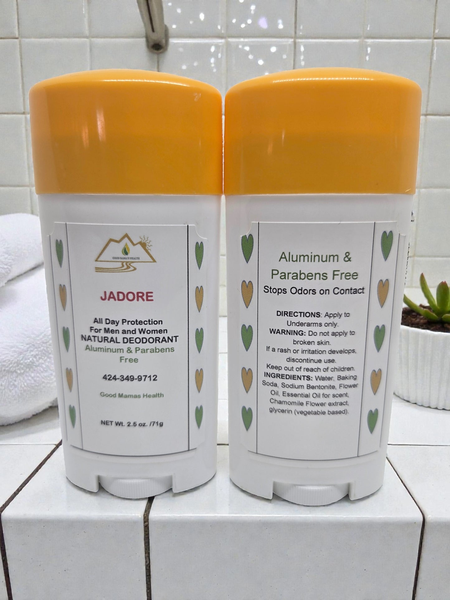 Natural Deodorants 2.5oz