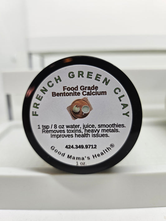 French Calcium Green Food Grade Clay