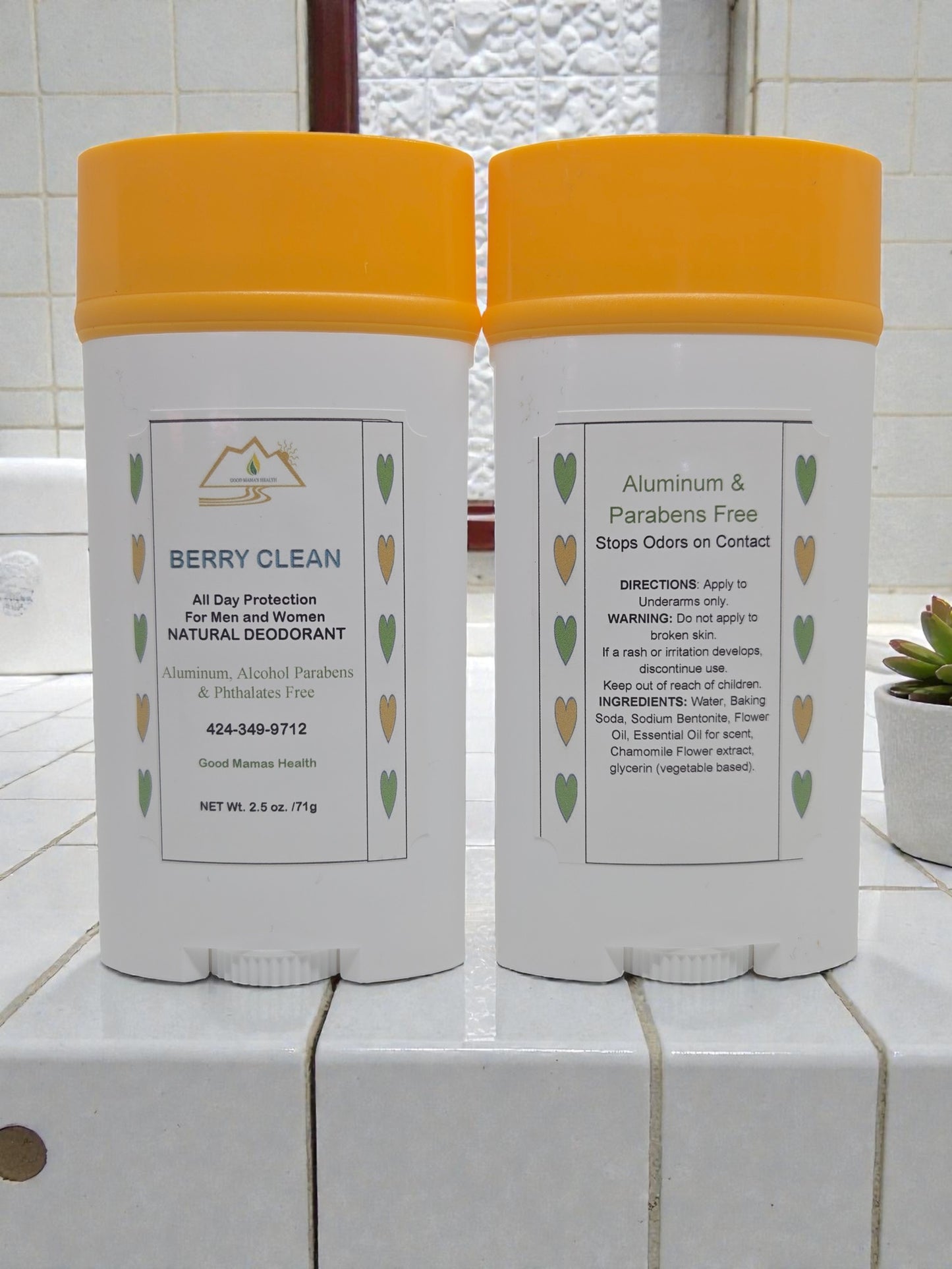 Natural Deodorants 2.5oz