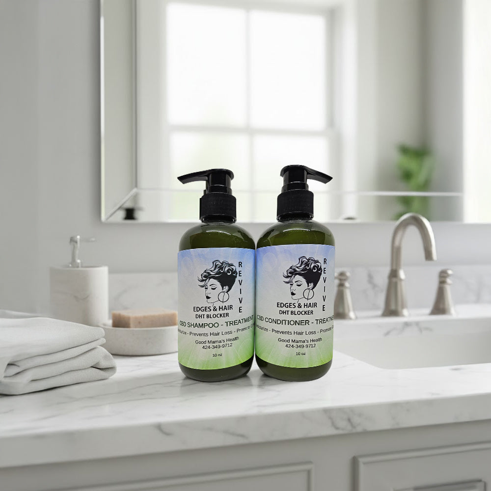 Revive Hair Care CBD Shampoo 16oz & Conditioner 16oz
