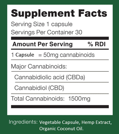 Full Spectrum CBD Capsules