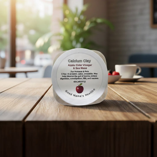 Calcium Clay with ACV 8oz (Sensitive Skin)