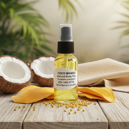 Natural Body Oil Sprays 1oz