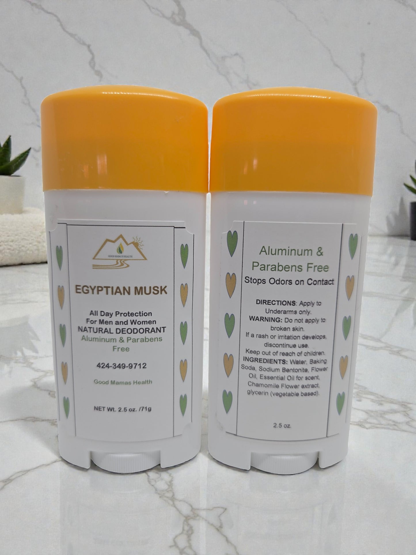 Natural Deodorants 2.5oz