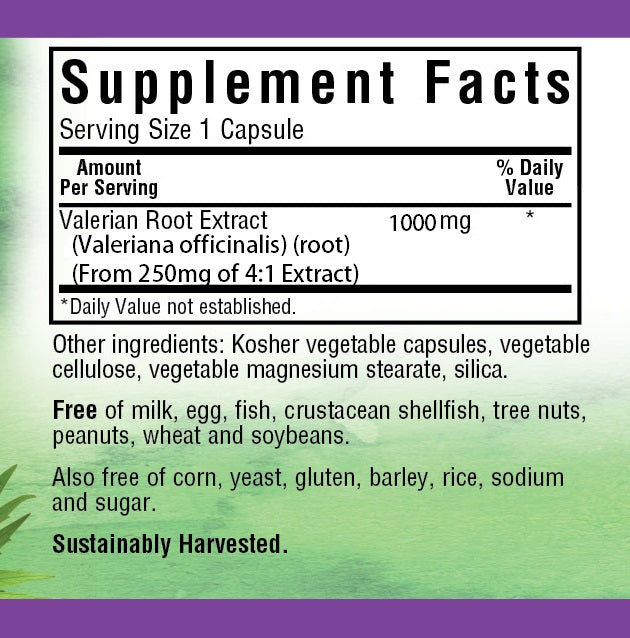 Valerian Root Capsules