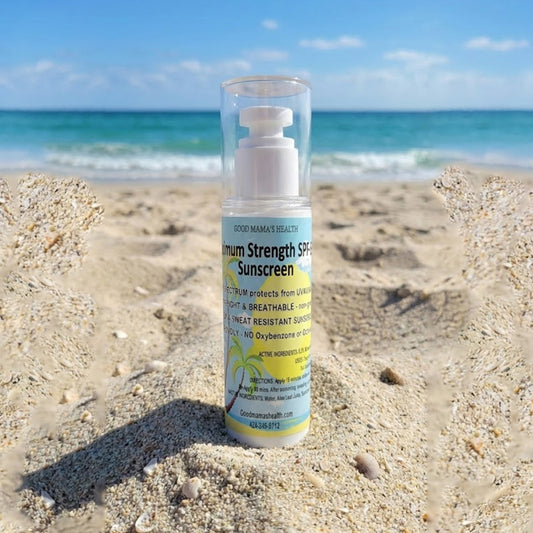 Good Mama's Health Maximum Strength SPF-50+ Sunscreen 3.4oz