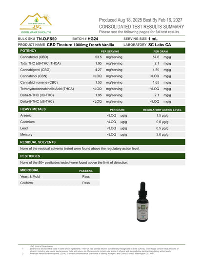Full Spectrum CBD Oils & THC FREE Oils