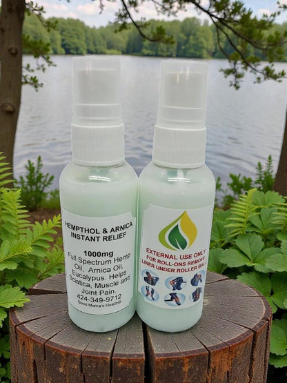 Full Spectrum CBD Hempthol Pain Cream with Arnica