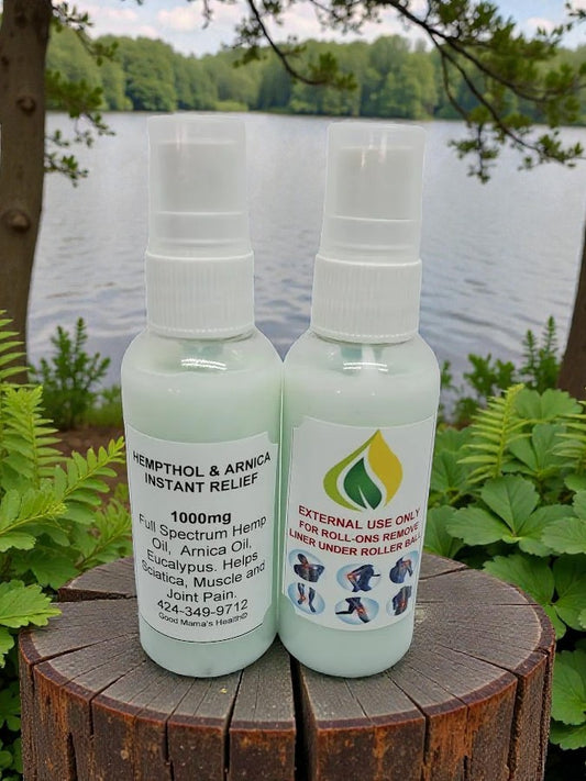 Full Spectrum CBD Hempthol Pain Cream with Arnica