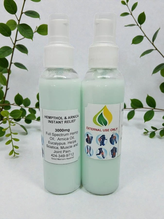 Full Spectrum CBD Hempthol Pain Cream with Arnica