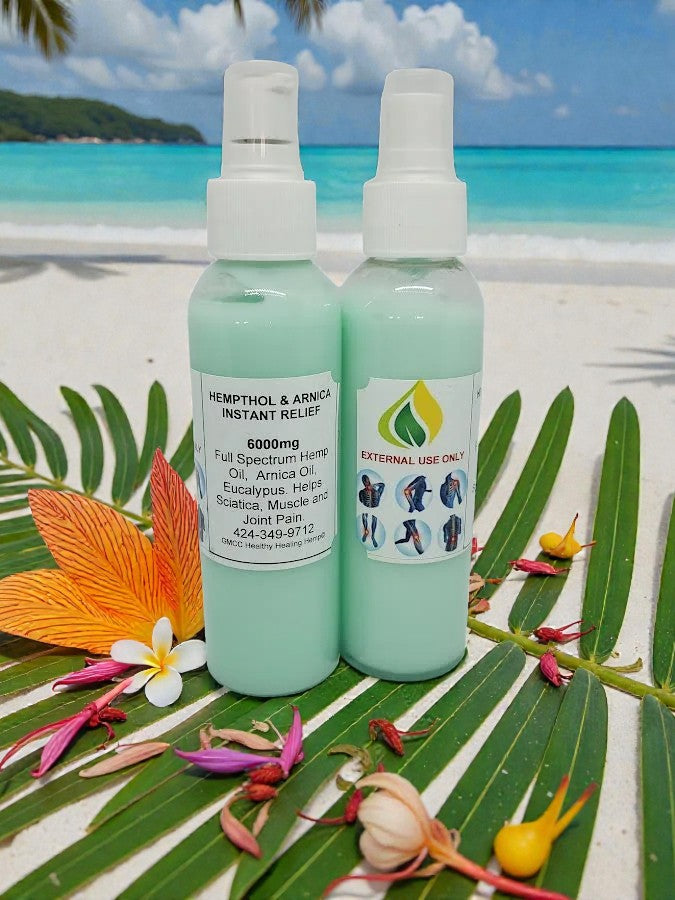 Full Spectrum CBD Hempthol Pain Cream with Arnica