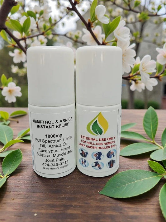 Full Spectrum CBD Hempthol & Arnica Roll-Ons