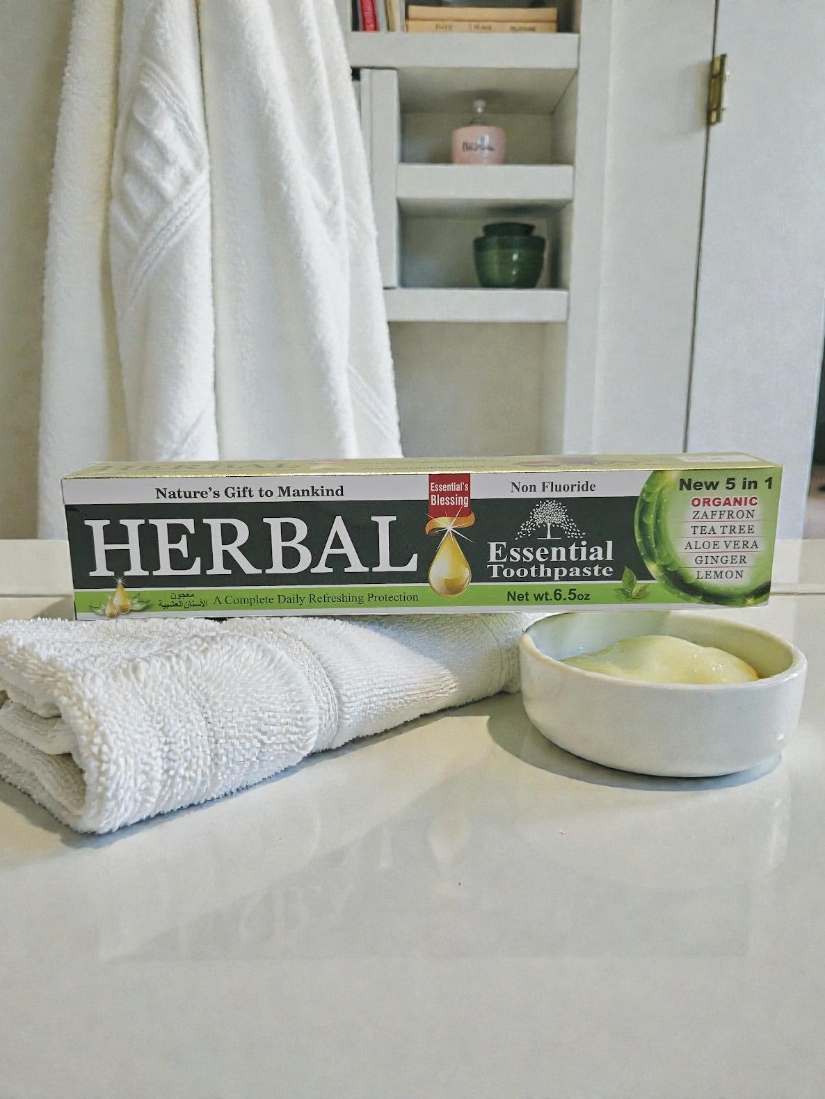 100% Fluoride Free Toothpaste 6.5oz
