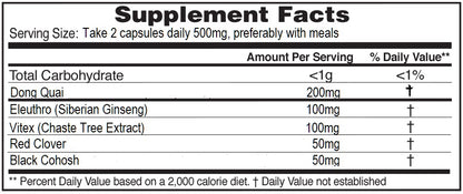 Hot Flashes and Night Sweats Capsules (30 capsules)