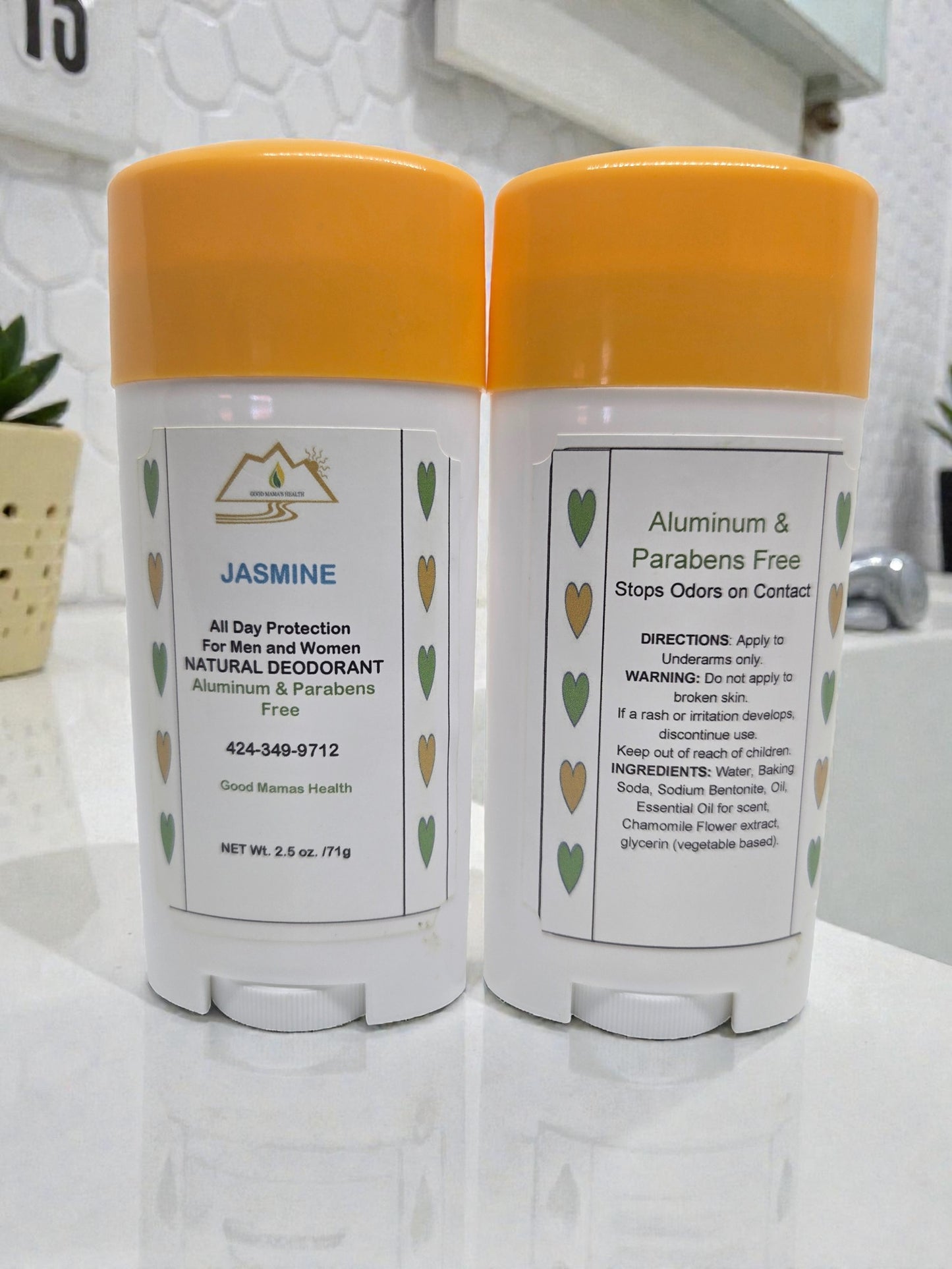 Natural Deodorants 2.5oz