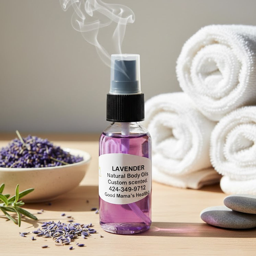 Natural Body Oil Sprays 1oz