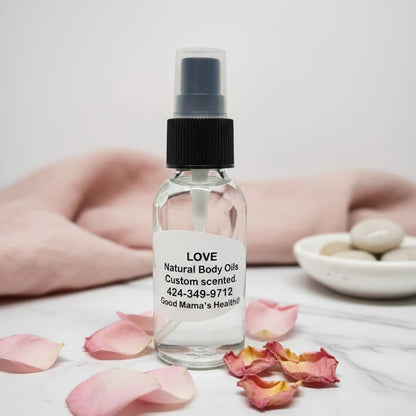 Natural Body Oil Sprays 1oz