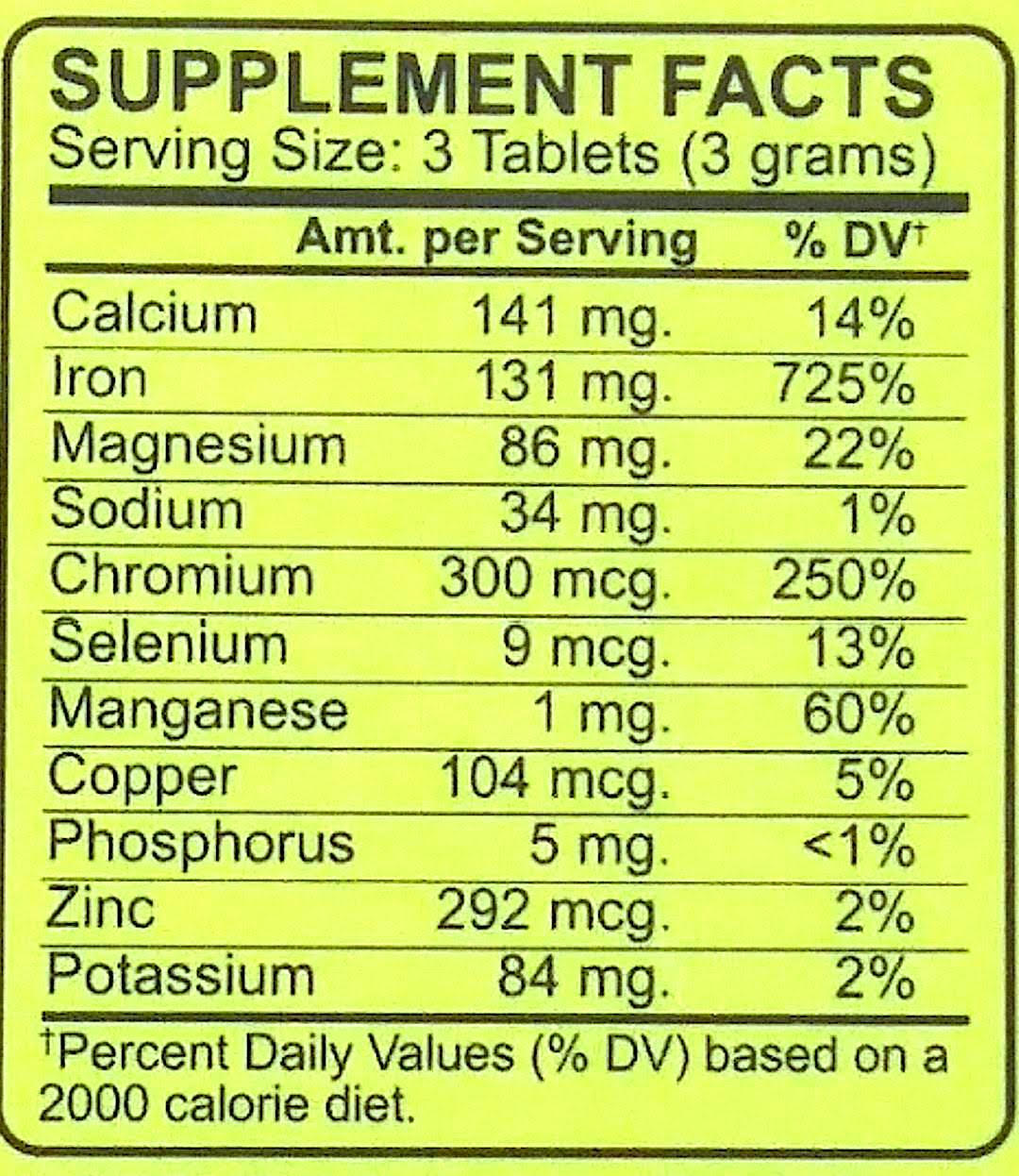 Good Mama's Health Calcium Montmorillonite/ Minerals
