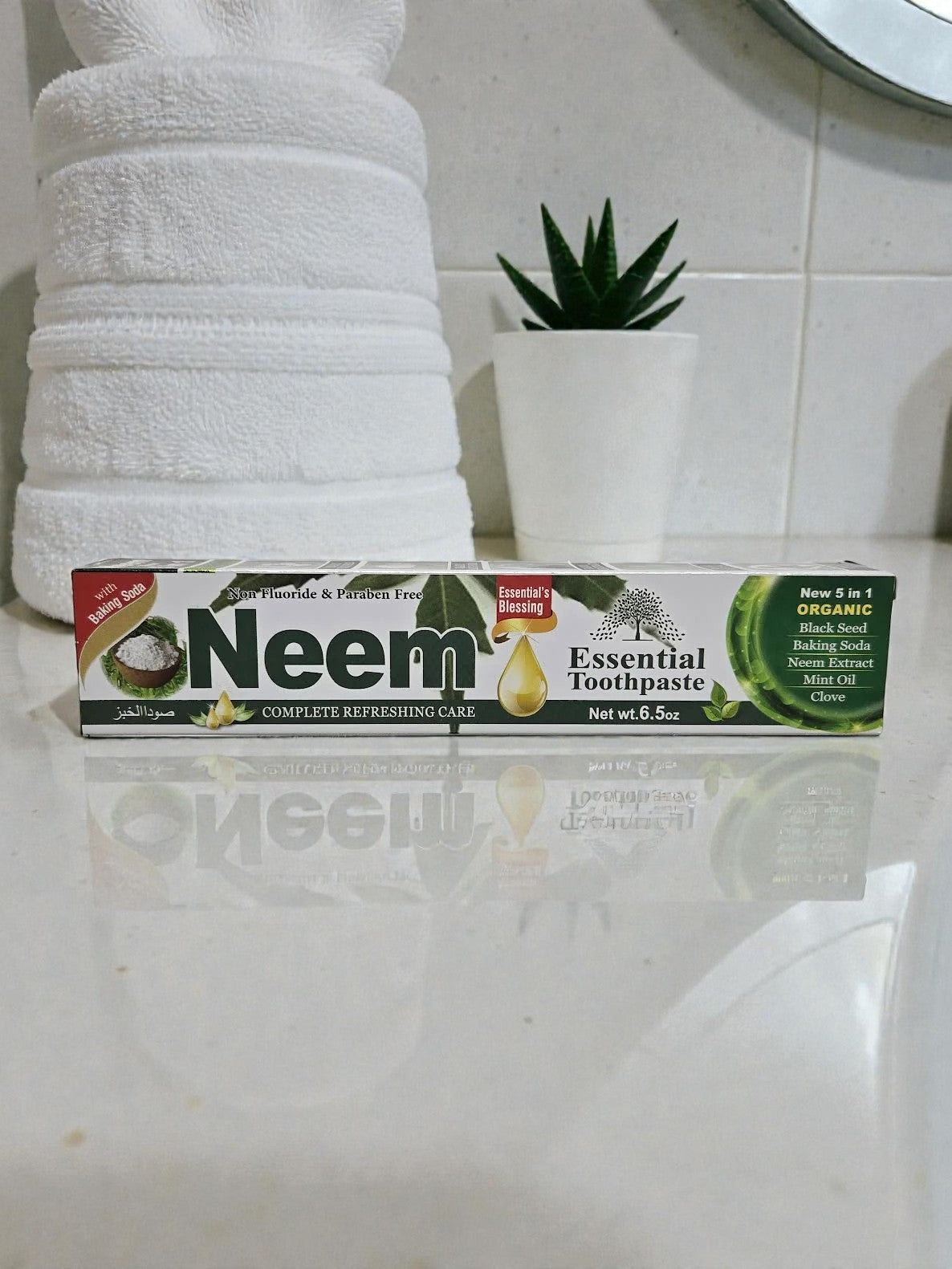 100% Fluoride Free Toothpaste 6.5oz