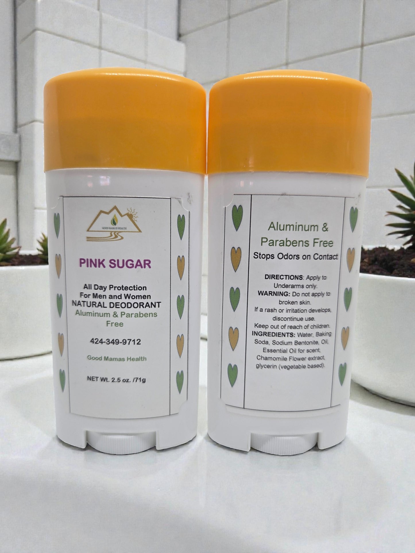 Natural Deodorants 2.5oz