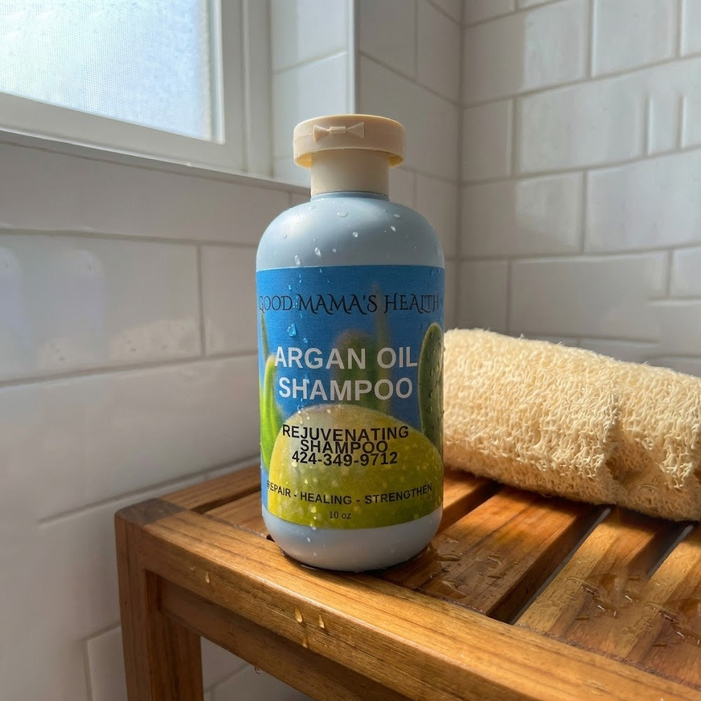 Good Mama's Health Argan Oil Rejuvenating Shampoo & Anti-Breakage Conditioner