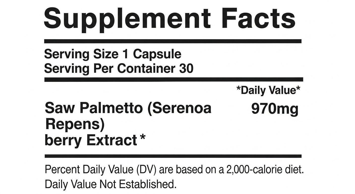 Saw Palmetto - Prostate (Men) and Pelvic (Women) Health 4oz