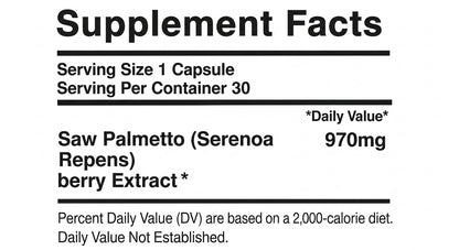 Saw Palmetto - Prostate (Men) and Pelvic (Women) Health 4oz