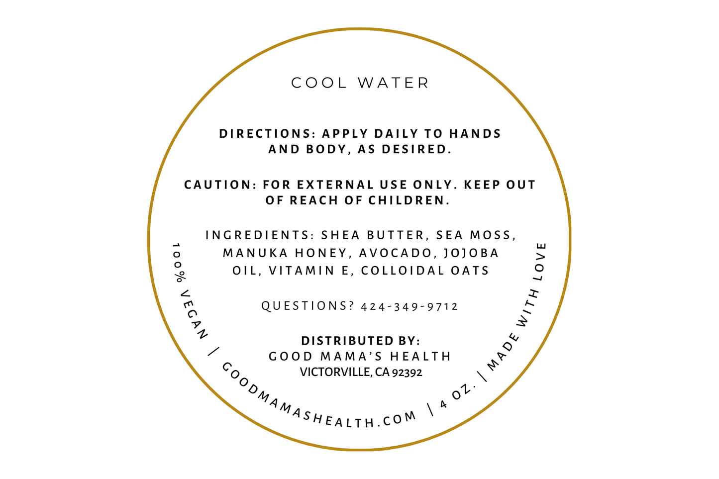 Vegan Body Butters 4oz