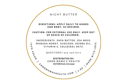 Vegan Body Butters 4oz